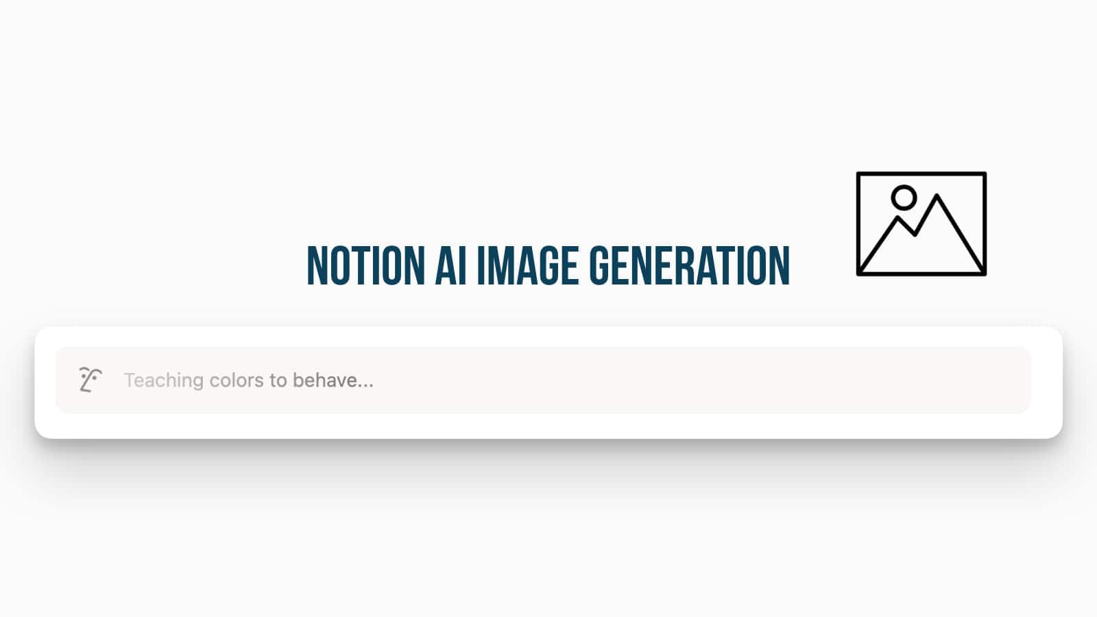 Updated Image Generation in Notion AI