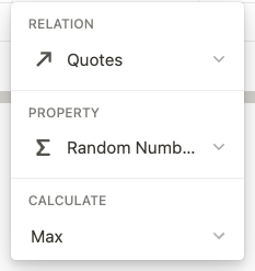 How to show only one database item in Notion