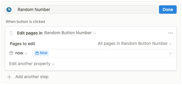 Random Number with Notion Button