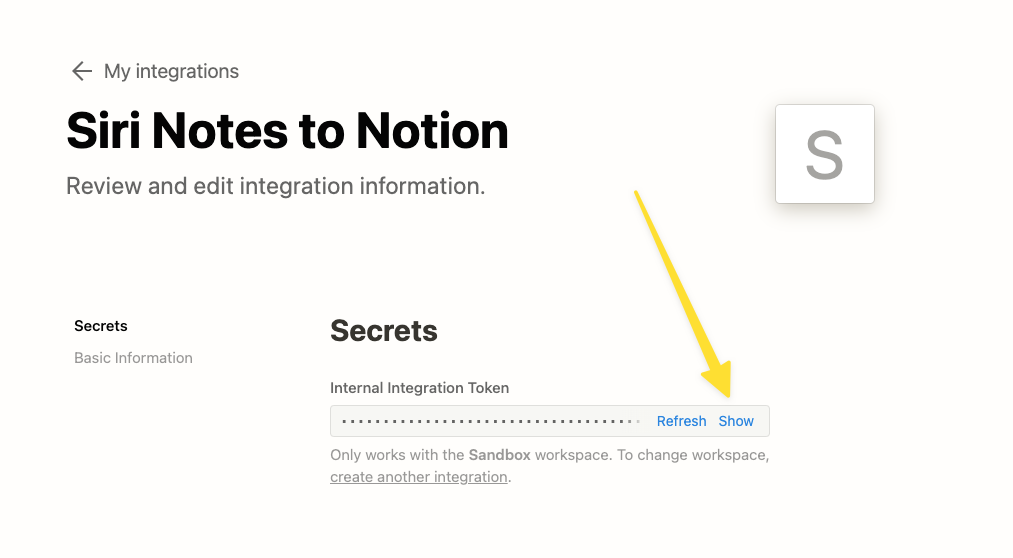 Get Your Notion API Key