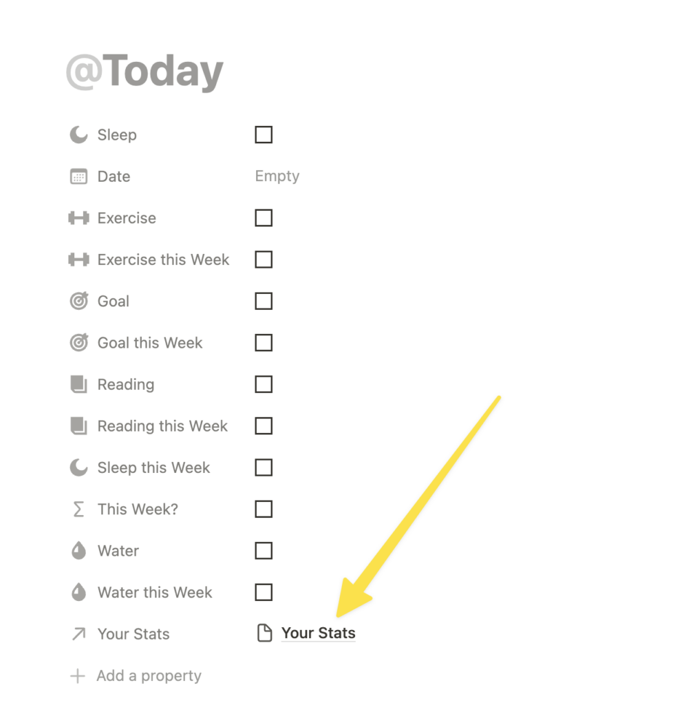 How to track your habits in Notion