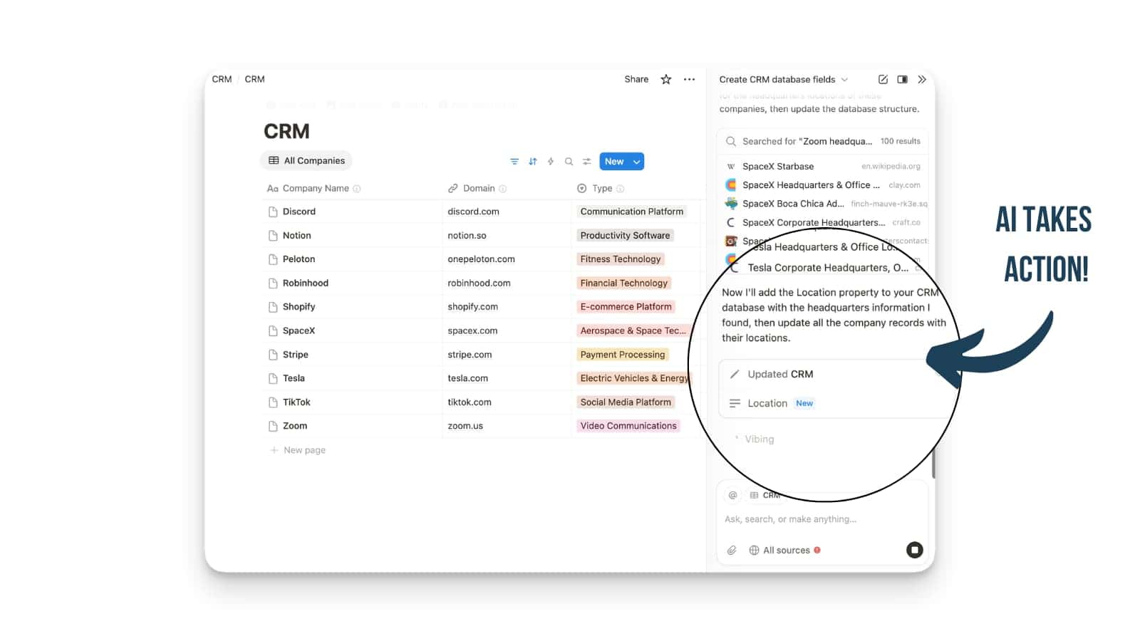 Notion AI Takes Action in Your Workspace