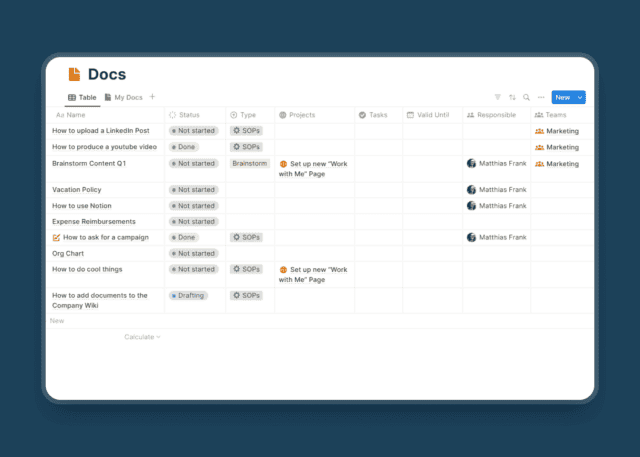 Ultimate Notion For Business Setup Guide