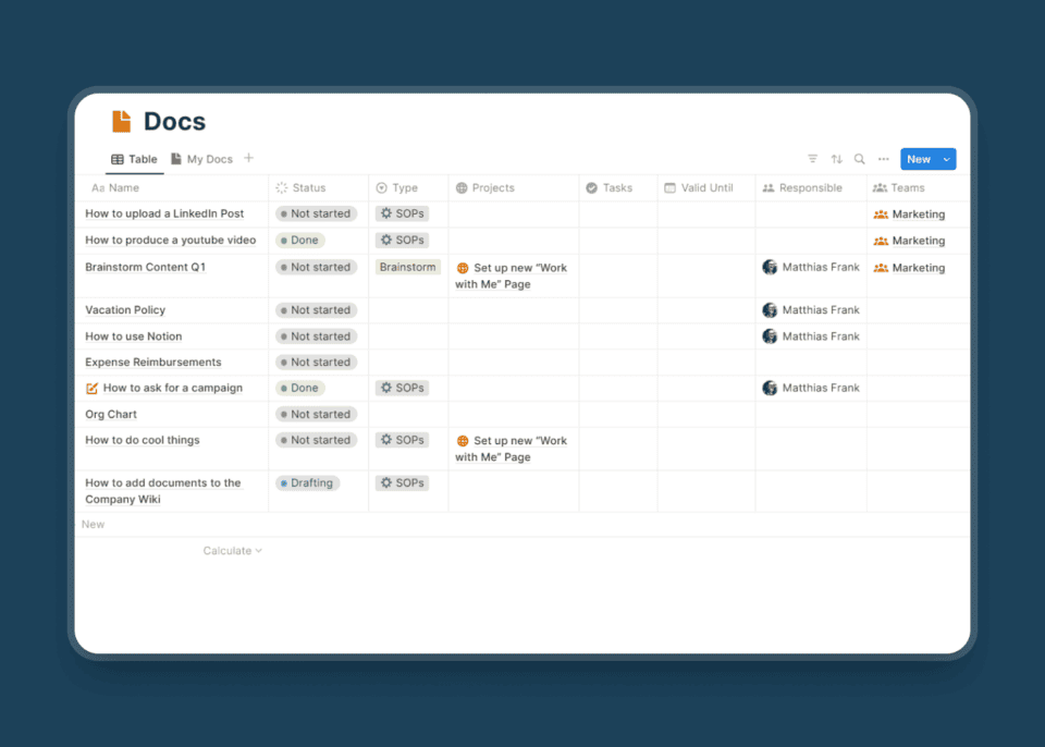Ultimate Notion For Business Setup Guide
