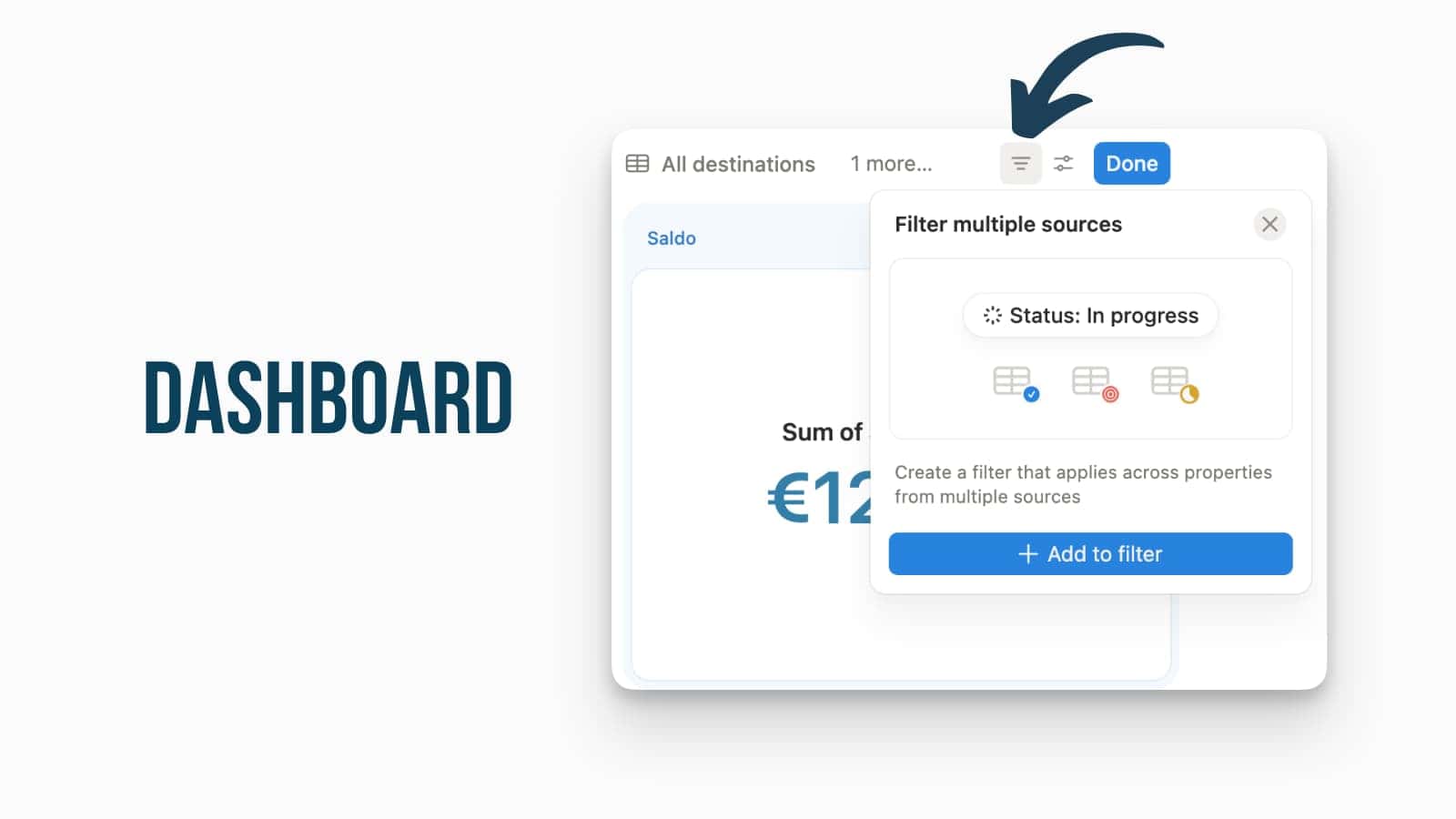 Filter Across Multiple Databases in Dashboards