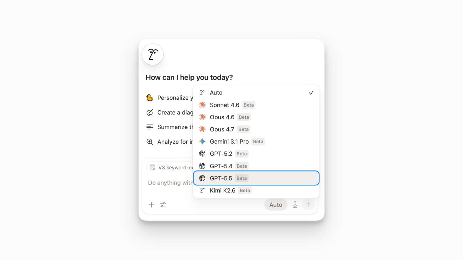GPT-5.5 in Notion AI