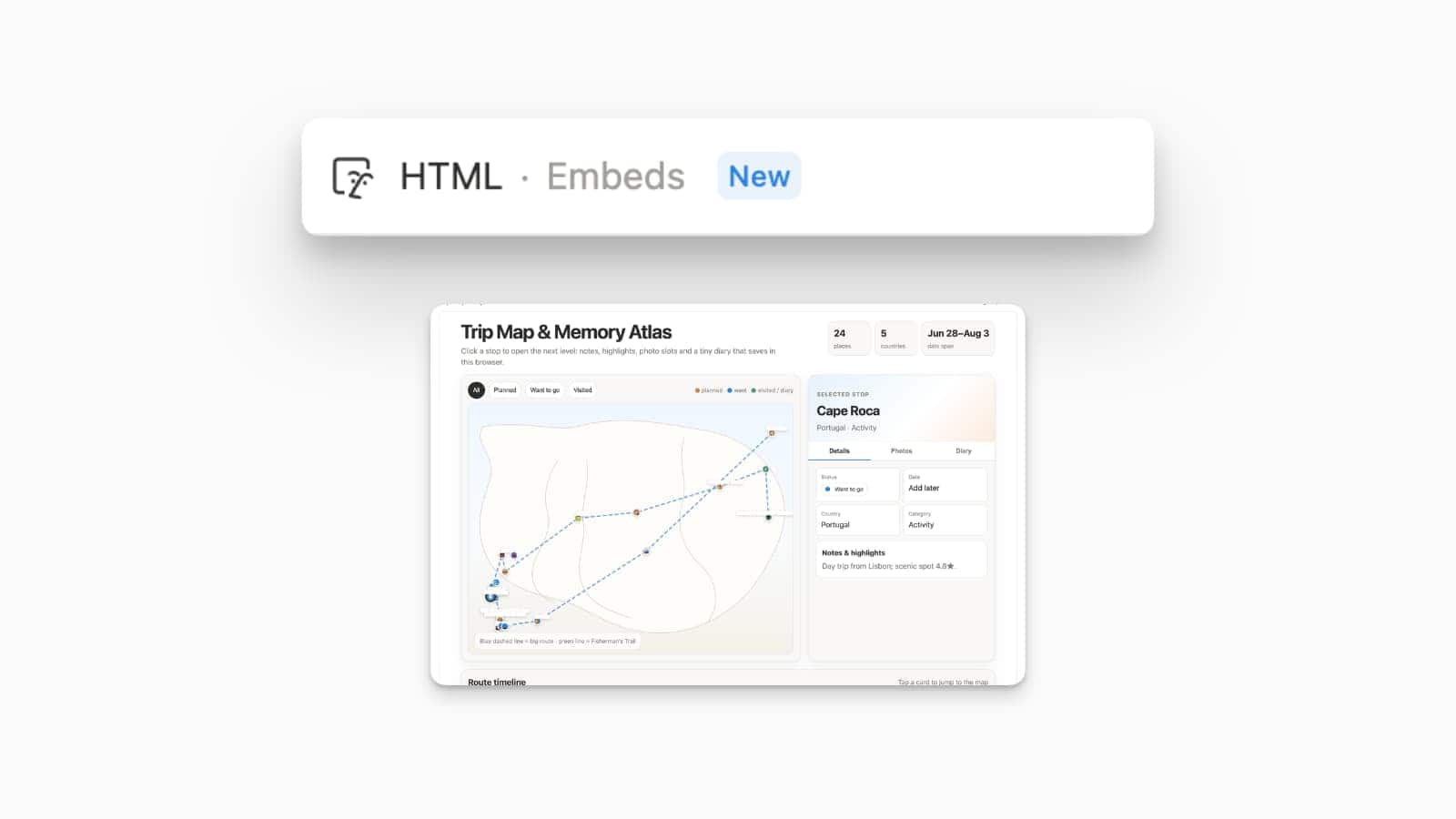 HTML Blocks in Notion