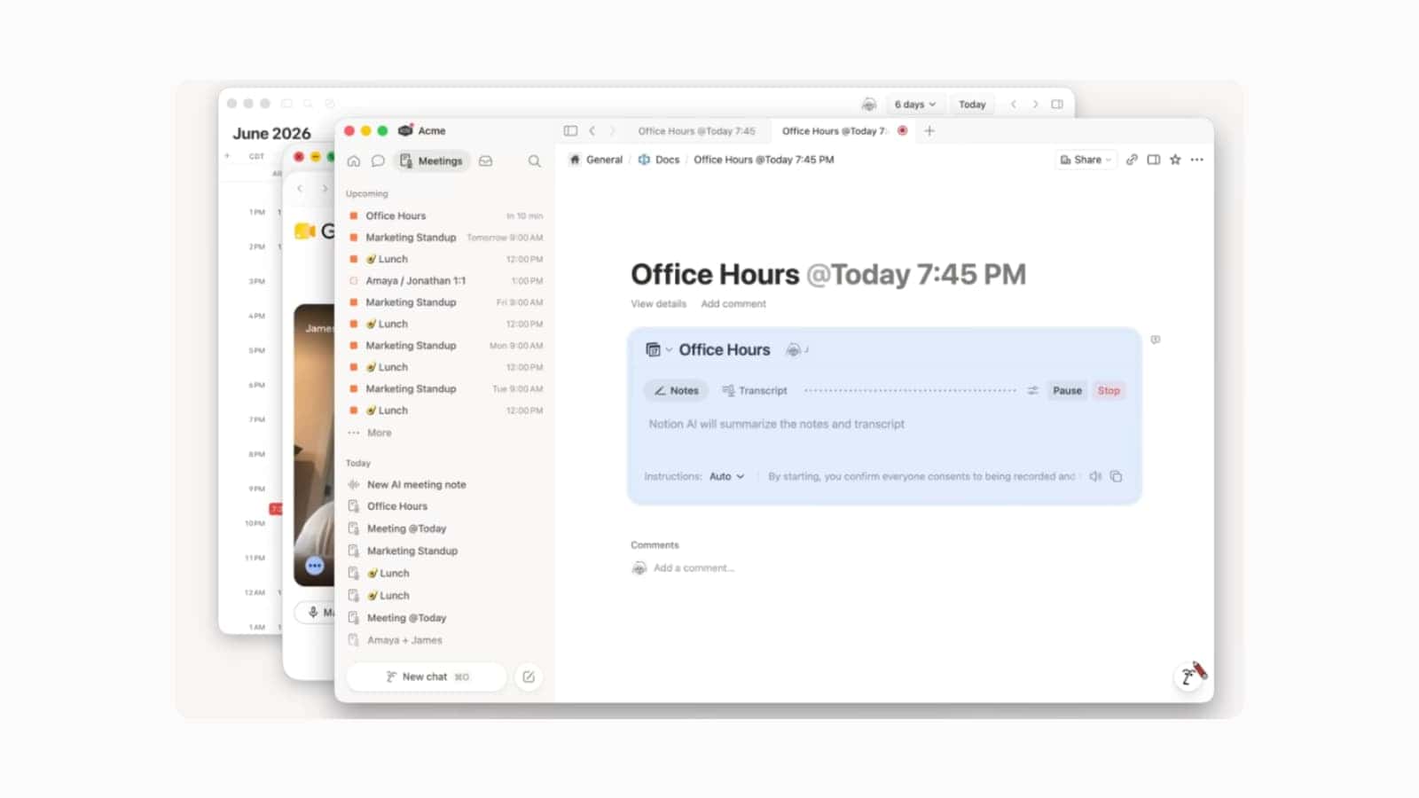 Automatic Notion Meeting Notes More in Sync