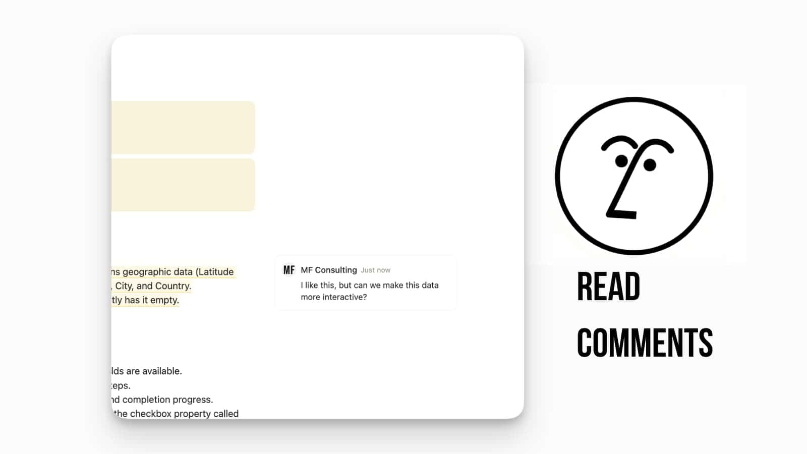Notion AI Can Read Comments