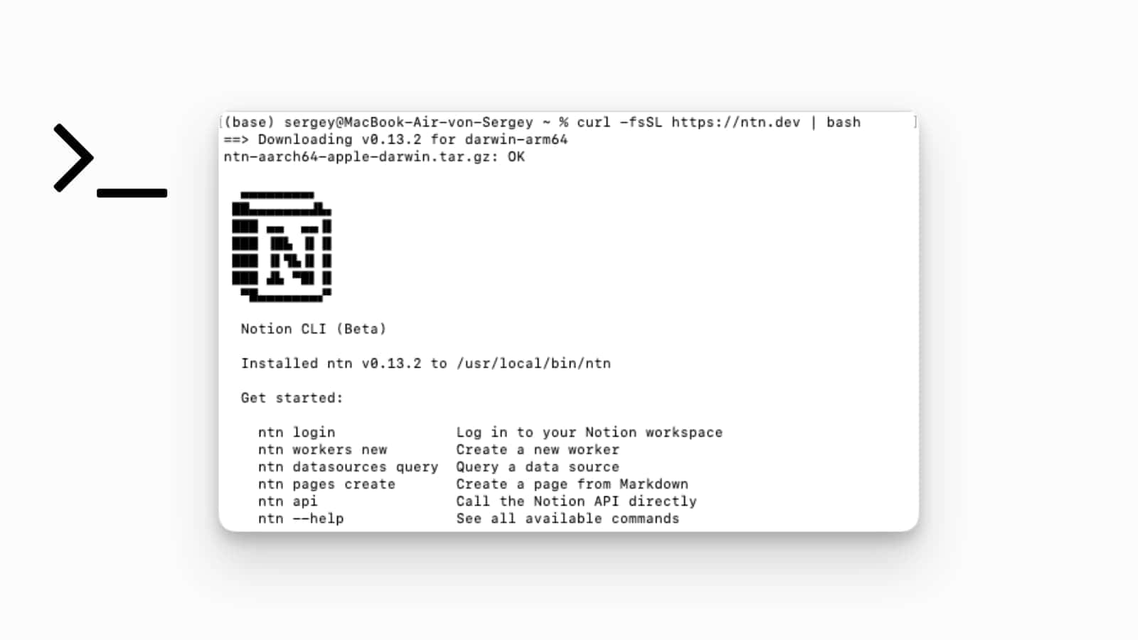 Notion CLI