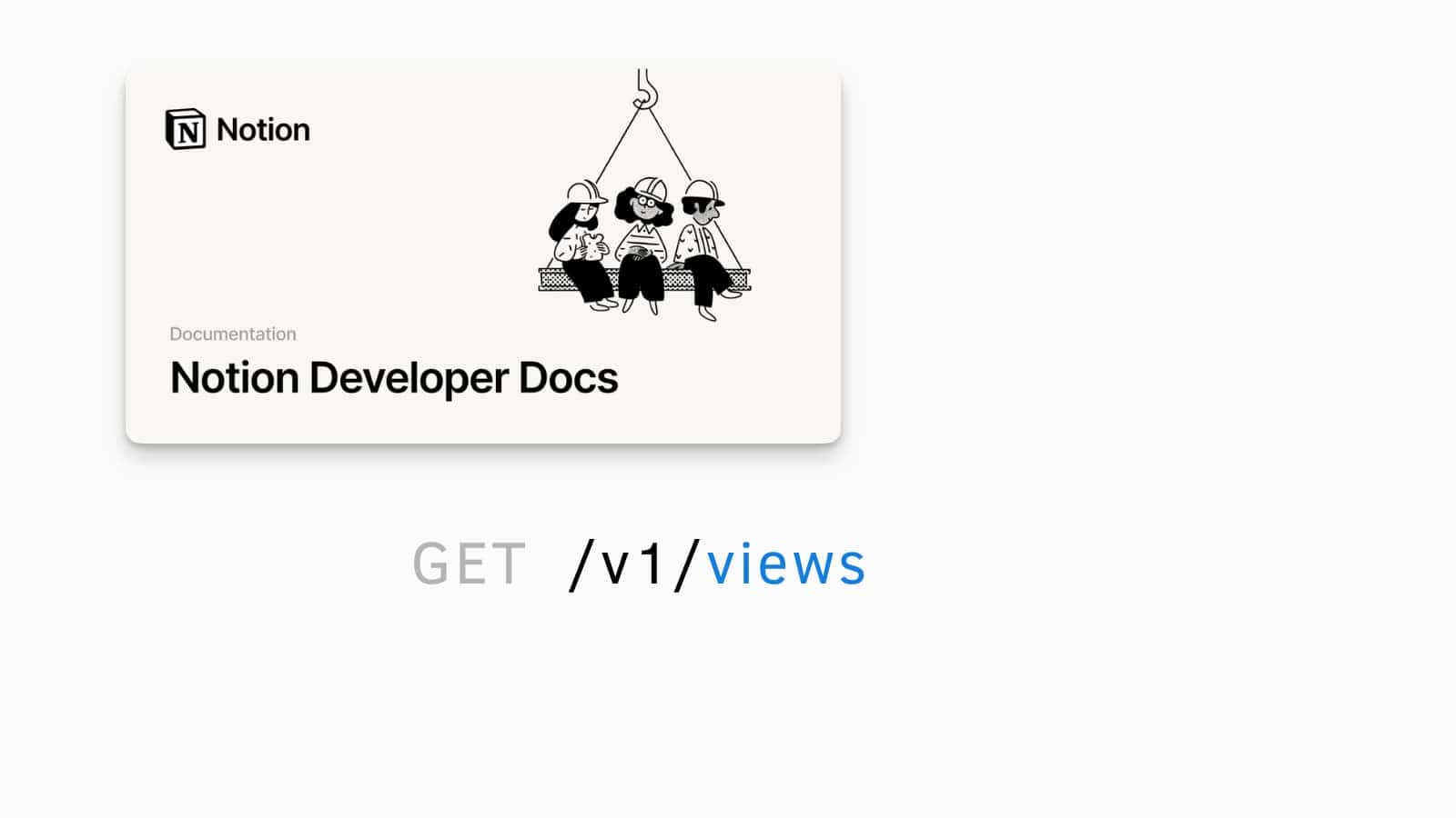 Notion API Views