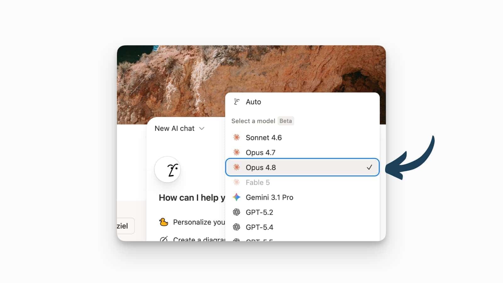 Opus 4.8 in Notion AI