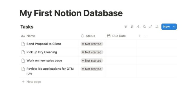 Notion Database Tutorial: How to Create and Use Databases in Notion
