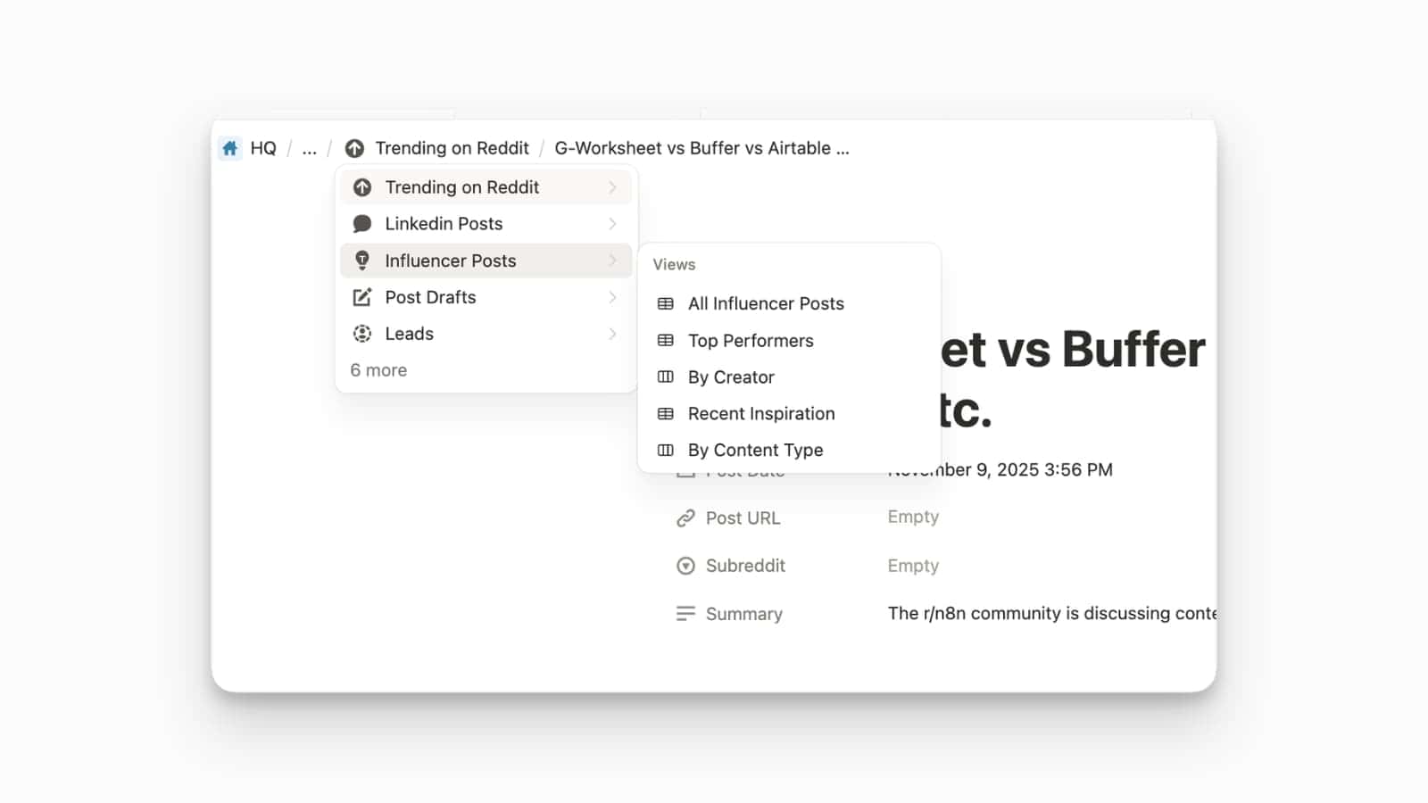 Sibling Page Navigation in Breadcrumbs
