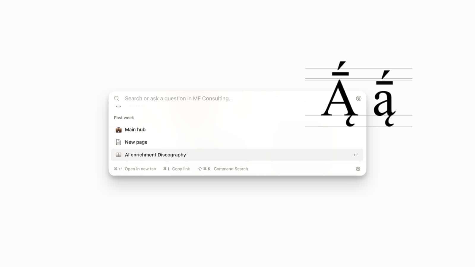 Diacritics Search